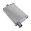 Thrush Turbo uitlaatdemper 2-1/4 Inch Offset Inlet; 2-1/4 Inch Offset Outlet - Afbeelding 2