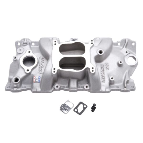 Edelbrock 2101 Performer Intake Manifold, Chevrolet Small Block 1955-86