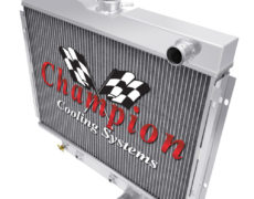 Champion aluminium radiateur EC338 2 row core