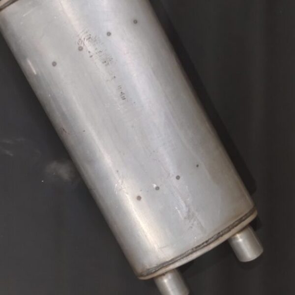 F5362c-04 Jones Full Boar Full Flow Truck Series Mufflers 3 in. Inlet, Dual 2 in. Outlets, F5362C