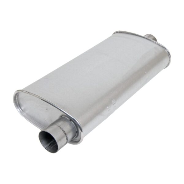 Thrush Turbo Mufflers 17718 01 Thrush Turbo Muffler 2,5 inch  25 Inch Overall Length