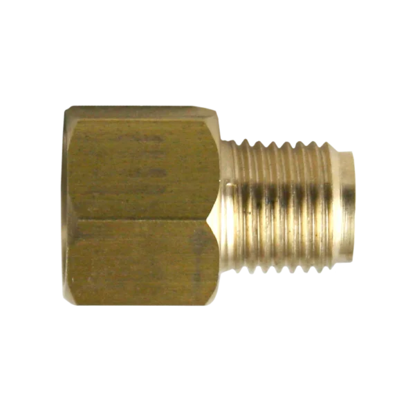 Brass Brake Line Adapter – 9/16-18 Female to 1/2-20 Male Inverted